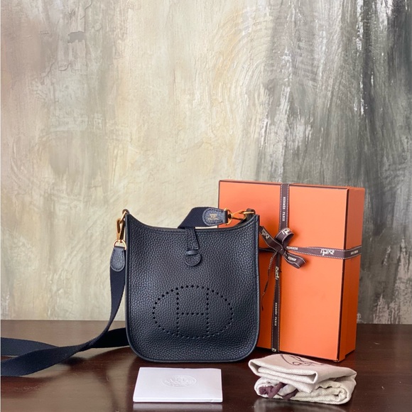 HERMES EVELYNE 16 TPM BLACK CLEMENCE - Picture 3 of 16